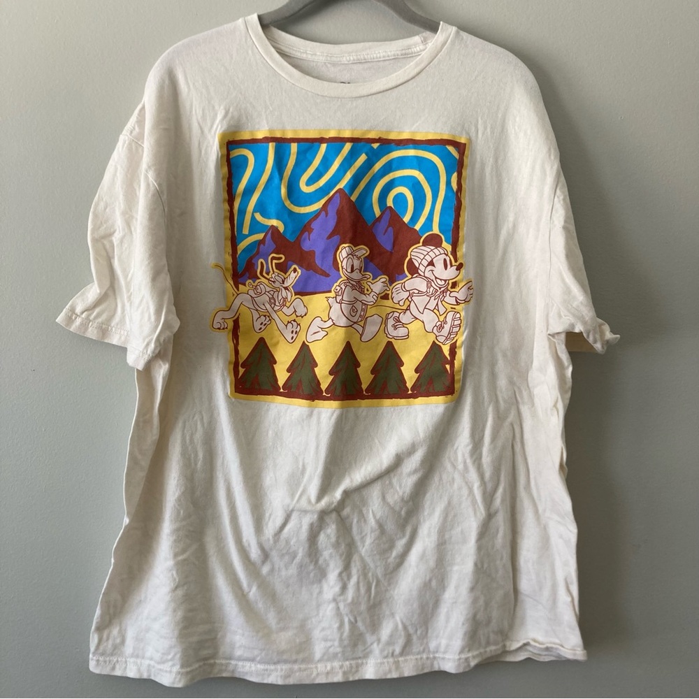 Disney Cream Mickey Mouse T-Shirt